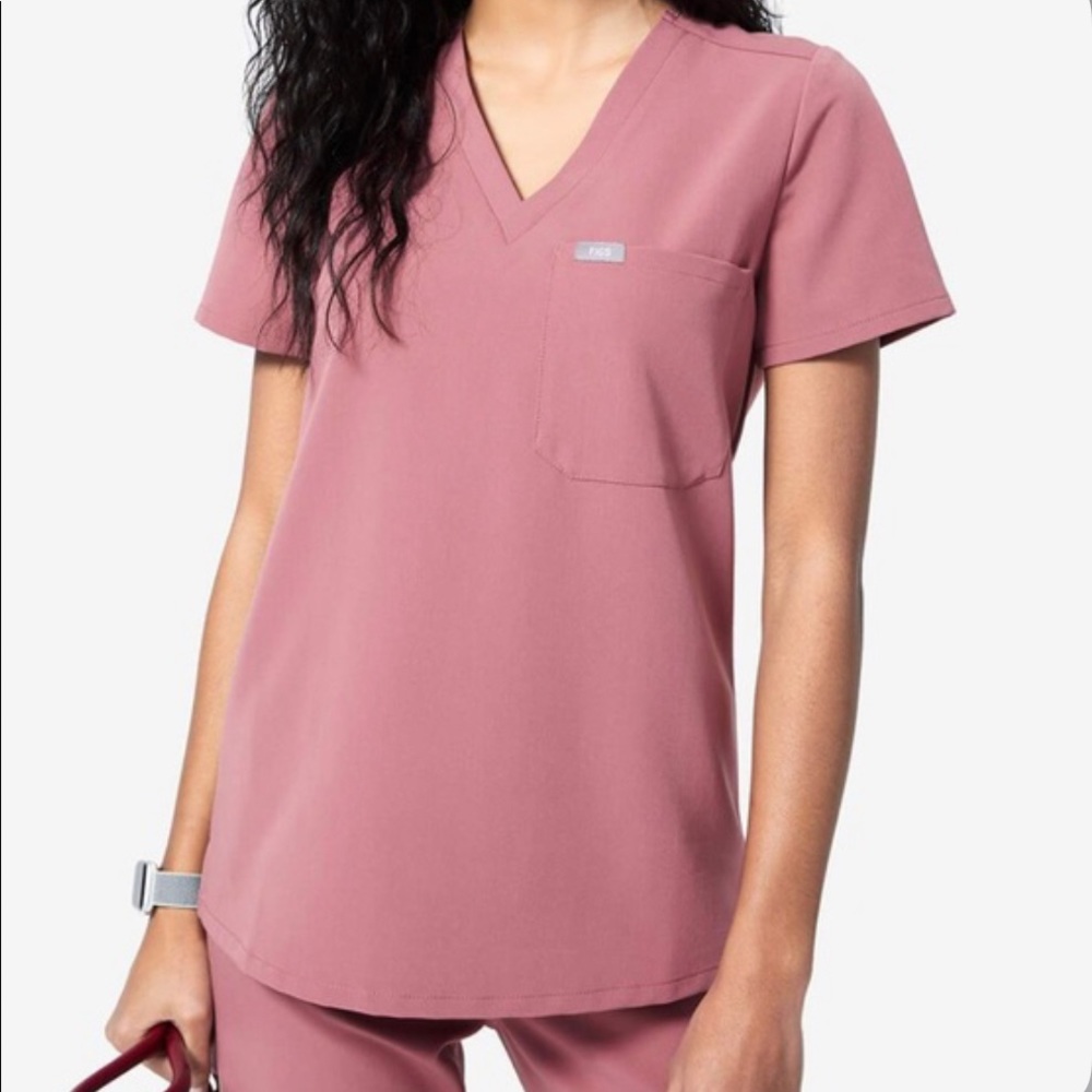FIGS MUAVE One Pocket Scrub Top Size:S